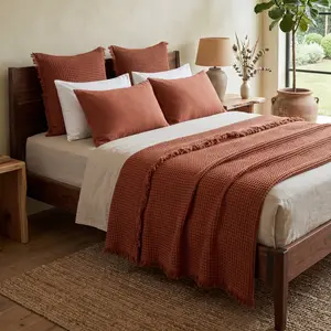 Waffle Turkish Cotton Blanket