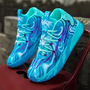 Men's and women's multi-color fashion sports shoes, high top casual breathable basketball shoes, suitable for walking, running, basketball and other scenes