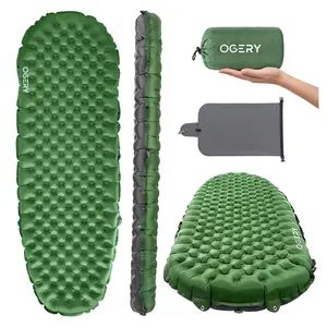 OGERY Sleeping Pad for Camping, R-Value 9.0 Insulated 4 Season Sleeping Mat, 4.7" Thick Ultralight Inflatable Camping Air Mattress with Pump Bag, Compact for Cold Weather