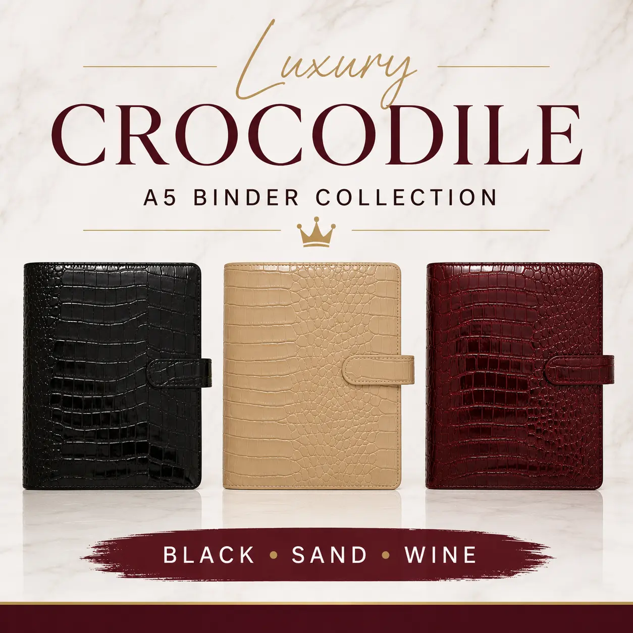Luxury A5 Planner Binder