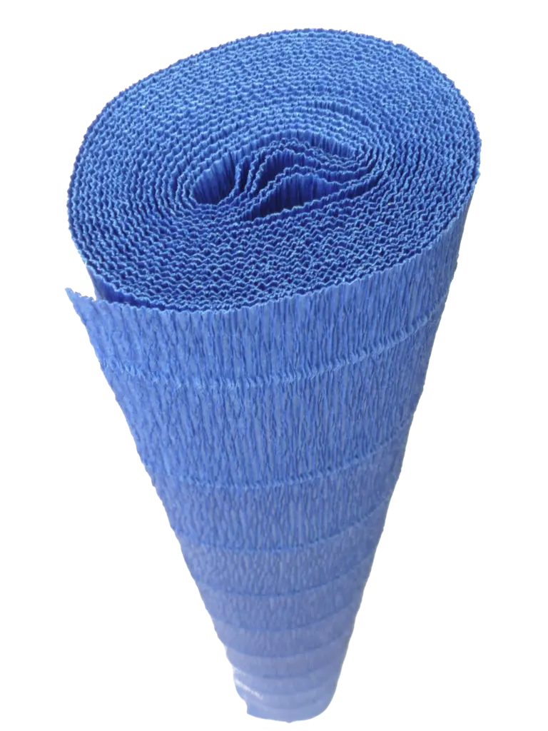 Italian Crepe Paper roll 180 gram - 557 CARIBBEAN BLUE