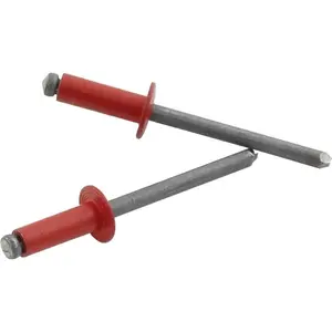 212 MAIN Red Small Head Metal Rivets - Pack of 250
