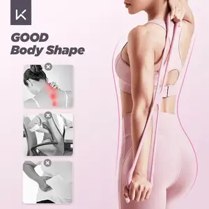 Figure 8 Resistance Band Back Training Shoulder Arm Toning Home Fitness Workout Elastic Pull Rope