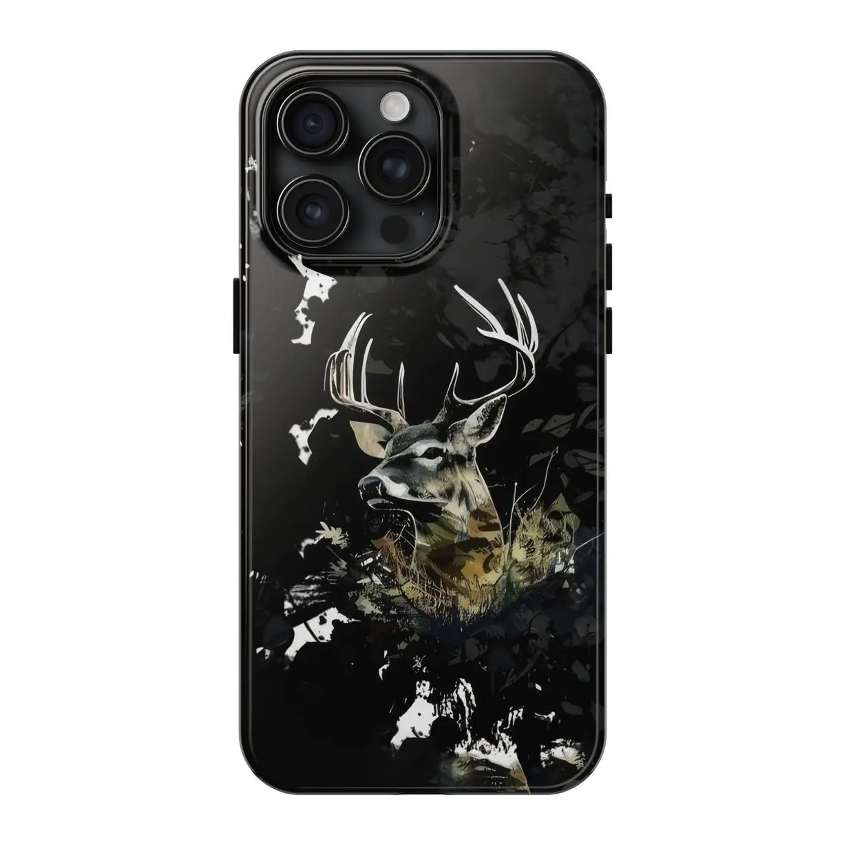 Camo Deer Hunting Phone Case - Shockproof and Durable - TPU Material - Fast Shipping B