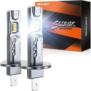 2007 Mazda 6 H1 70W 6500K White IP68 LED Headlight Bulbs 2PCS SEALIGHT S2S