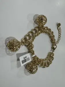 14K Gold Filled Bells Bracelet