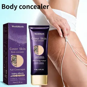 Waterproof Body Concealer, Fully Covered with Liquid Concealer, Tattoo Coverage, Scar and Spot Coverage, Flawless Body Makeup, Non Dry and Non Irritating, Available All Over The Body