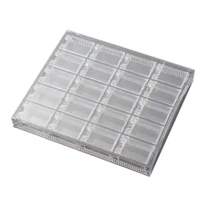 20 Grids Plastic Storage Jewelry Box Compartment Container for Beads Earring