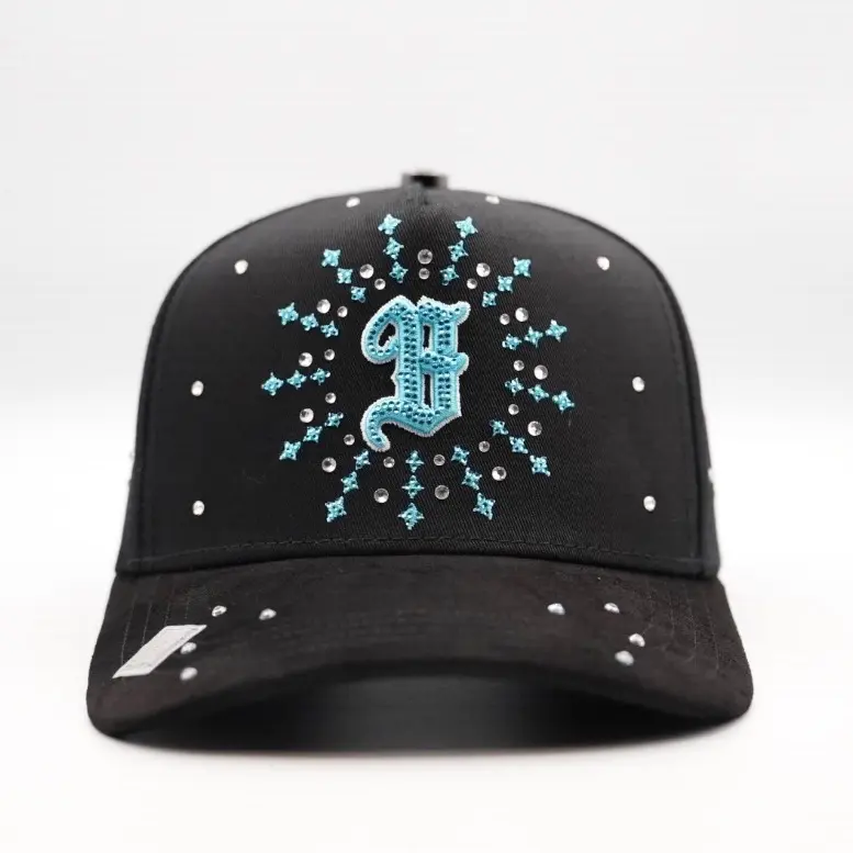 B Cristal Blue Bigg Boss Hat - Stylish and Comfortable for Everyday Wear