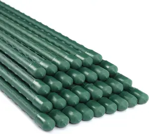 Garden Stakes 55 Inches Steel Plant Stakes, Pack of 25