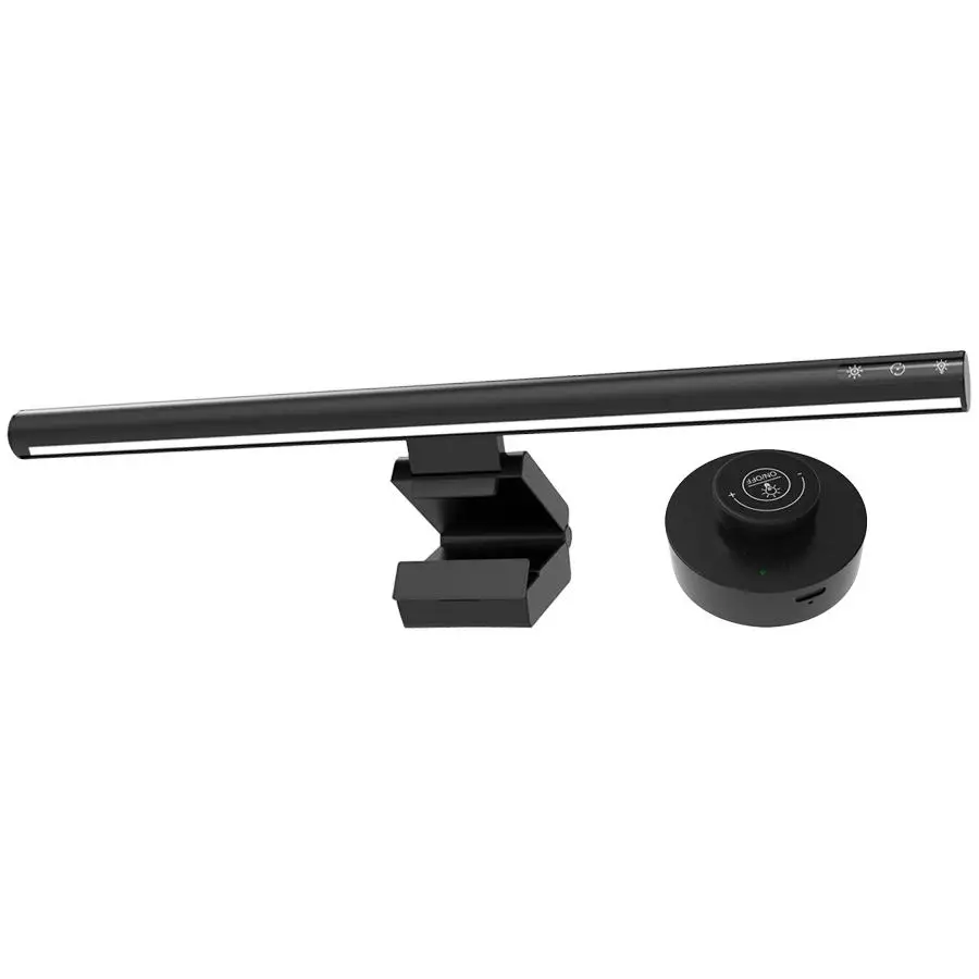 Monitor Light Bar with Wireless Remote, USB Powered Computer Light with Stepless Dimming, Durable No Screen Glare Monitor Lamp for Home and Office, Gi