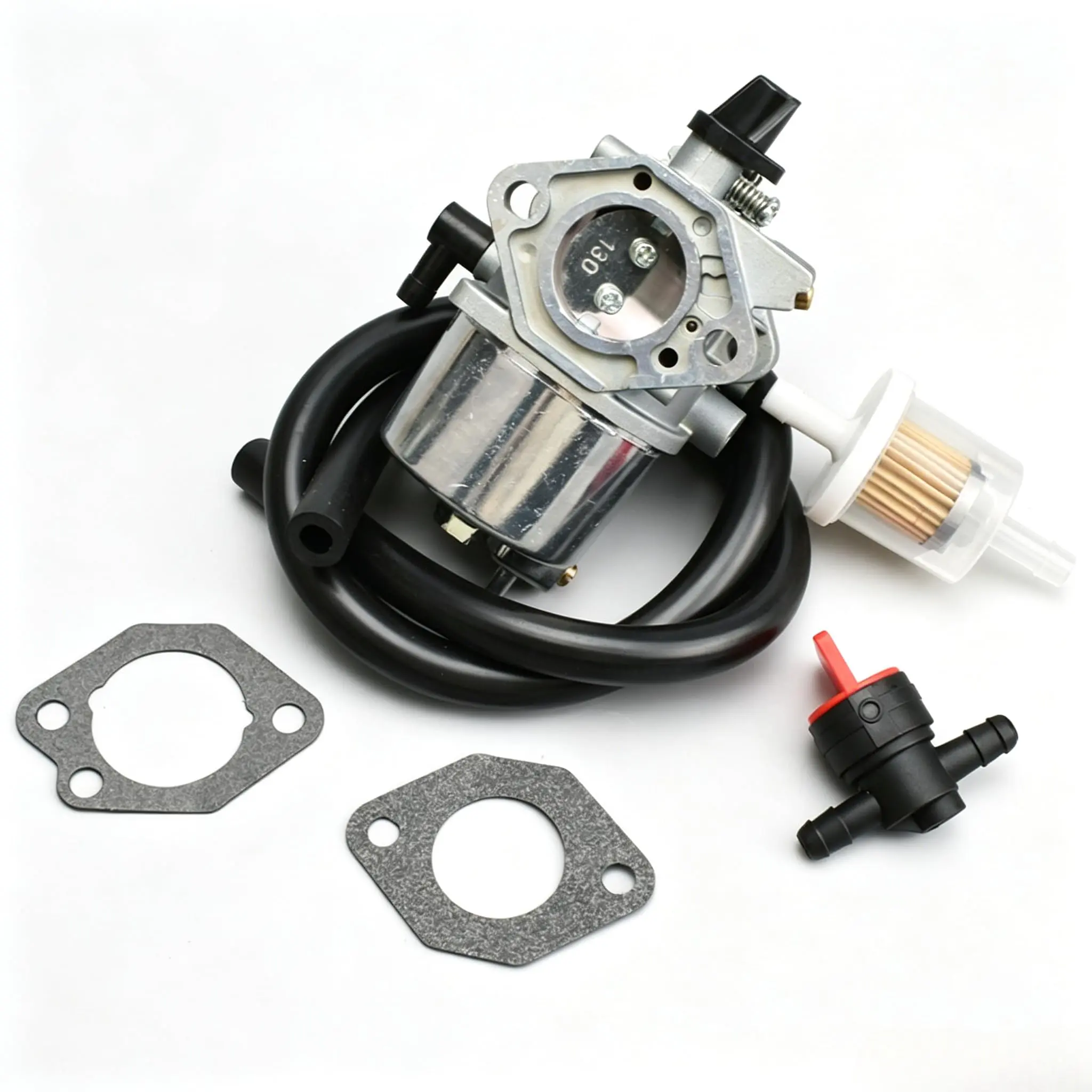 CULMKARI New Carburetor - 4 Stroke Engine Auto Fuel System Replacement Part for Kawasaki FE350D, Replaces Part #15003-2648, #150032648