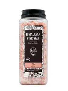 Soeos Himalayan Salt, Coarse Grain, 39 oz (2.4 Pound), Non-GMO Himalayan Pink Salt, Kosher Salt, Sea Salt for Grinder Refill Flavor Spice Taffy