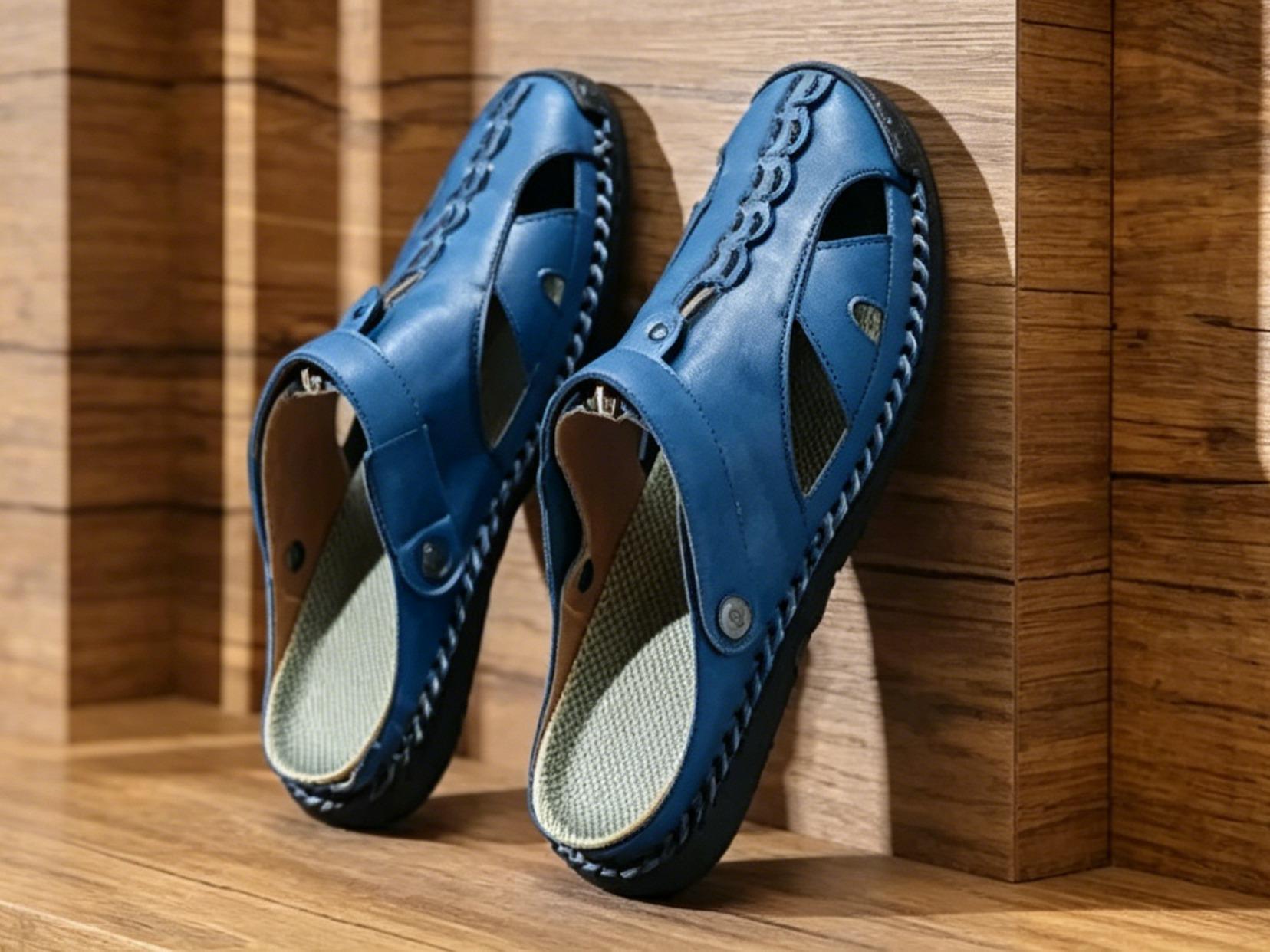 Summer Must-Have! Comfy 2-in-1 Leather Sandals