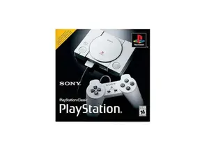 Sony PlayStation Classic Game Console - Retro Gaming Experience with Original Controller and Classic Games