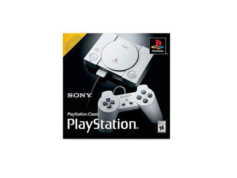 Sony PlayStation Classic Game Console - Retro Gaming Experience with Original Controller and Classic Games