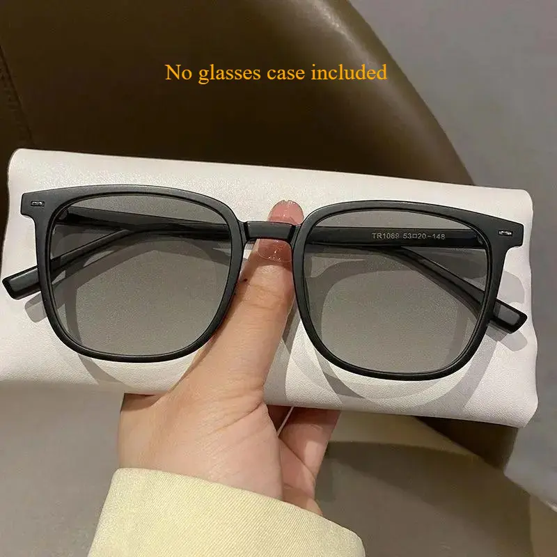 Sand black frame color-changing black gray]
