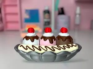 Banana Split 3-Sound Clicker Fidget