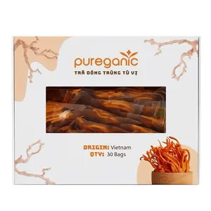 Tra Thao Moc PUREGANIC Herbal Tea - 30 Bags, jujube, goji berry