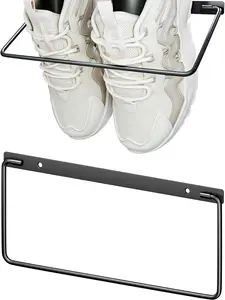 Foldable RV Shoe Rack - Wall Mounted Shoe Storage, Car Shoe Holder Space Saver, Hanging Shoe Organizer for Various Shoes in Camping RV Travel, 2 Pack.