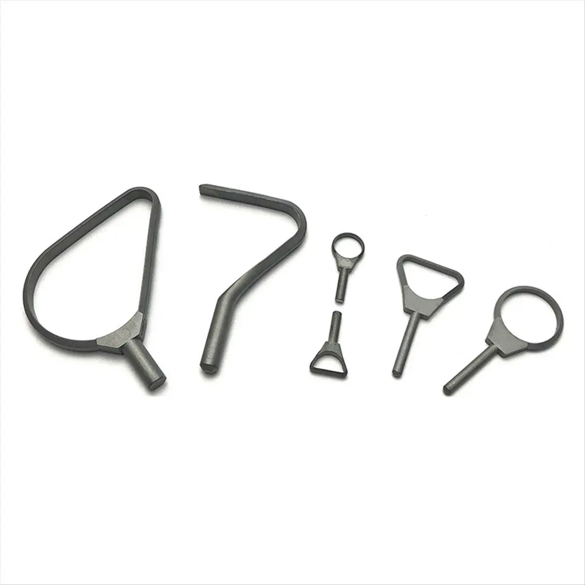Clay Sculpture Scraper Knife Tungsten Carbide Carved Sludge Shaper Pottery Clay Trimming Big Loop Tools Accessories