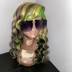 Ms Philly Girl custom handmade dye lace closure wig