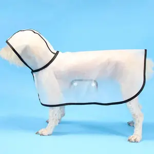 Pet Dog Rain Coat For Small Large Dogs French Bulldog Husky Transparent Cloak Coat Jacket For Rain 8 Sizes Raincoat Clothing #9"
