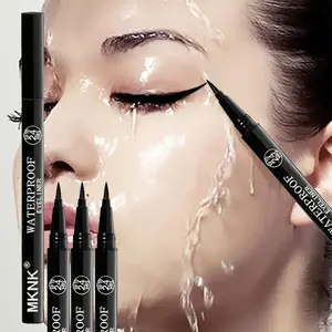 MKNK Premium Eyeliner Pen, Long-Lasting Waterproof Sweatproof Formula, Quick-Dry Liquid Makeup, Easy Application Smudge-Proof Daily Essential