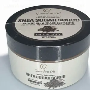 SHEA SUGAR SCRUB Ouffee el Drazilan Nuat FACE & BODY