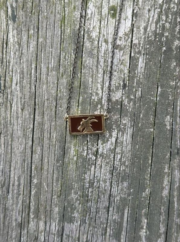 Capricorn Zodiac Charm Necklace