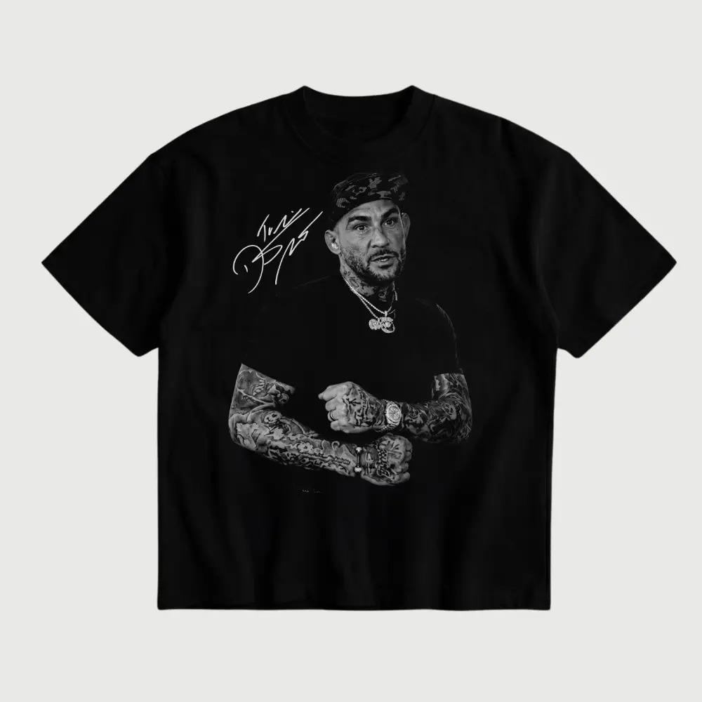 Dustin Poirier “IGBBMN” Cotton T-Shirt Dustin Poirier Graphic Tee UFC Combat Sports Fan Shirt MMA Fight Night Tee