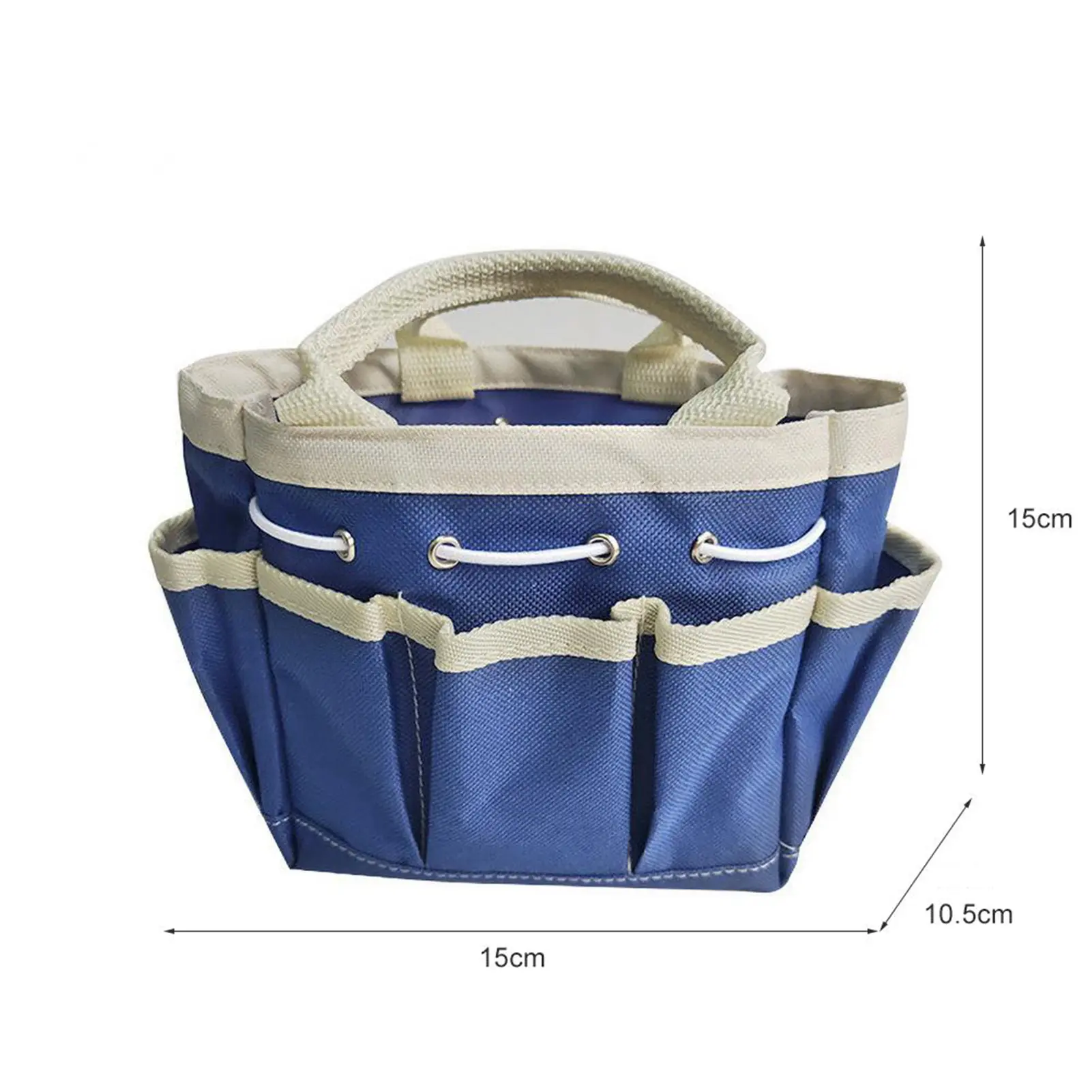 Portable Garden Tote Bag, Wear-Resistant 600D Oxford Cloth Tool Organizer with Multiple Pockets for Women, Outdoor Gardening Gift, Tool Pockets, Tool Bag Organizer