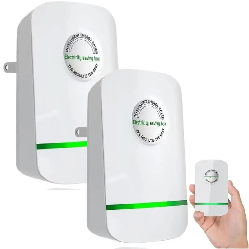 Plug-In Power Box with US Plug 2026 Updated Design Compatible with 90–250V Input Range, Power Outlet