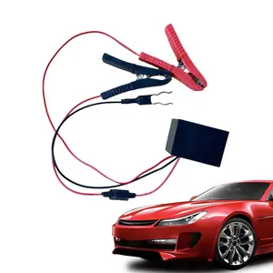 Car Battery Parasitic Drain Tester, 12V Automotive Current Leak Detector with Alligator Clips, No ECU Reset Battery Draw Diagnostic Tool for Cars Trucks SUVs