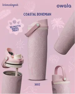 Owala Birthday Bash - Coastal Bohemian 30oz FreeSip Sway