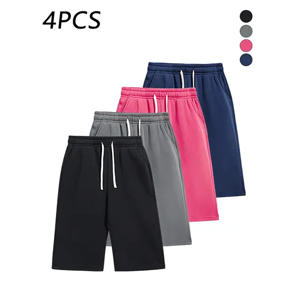 Black + Dark Gray + Rose Red + Deep Blue