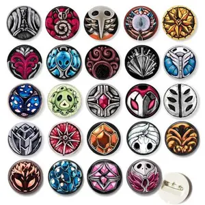 Hollow Knight Pin Button, Hoolow Knight Graphic Pins - Anime Metal Button Badges - Perfect for Backpack Decor & Gifts