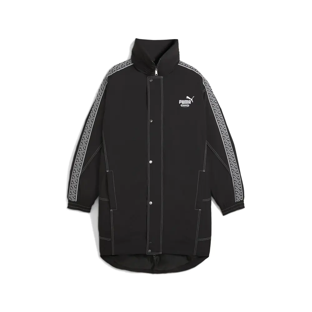 PUMA Mens X Kidsuper King Oversized Puffer Jacket Athletic Outerwear Casual - Black PUMA Mens X Kidsuper King Oversized Puffer Jacket Athletic Outerwear Casual - Black