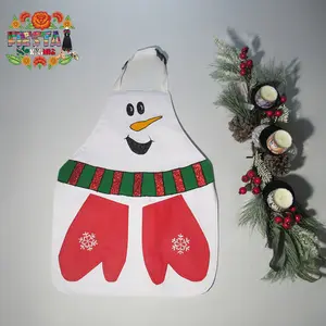 Christmas Snowman Apron