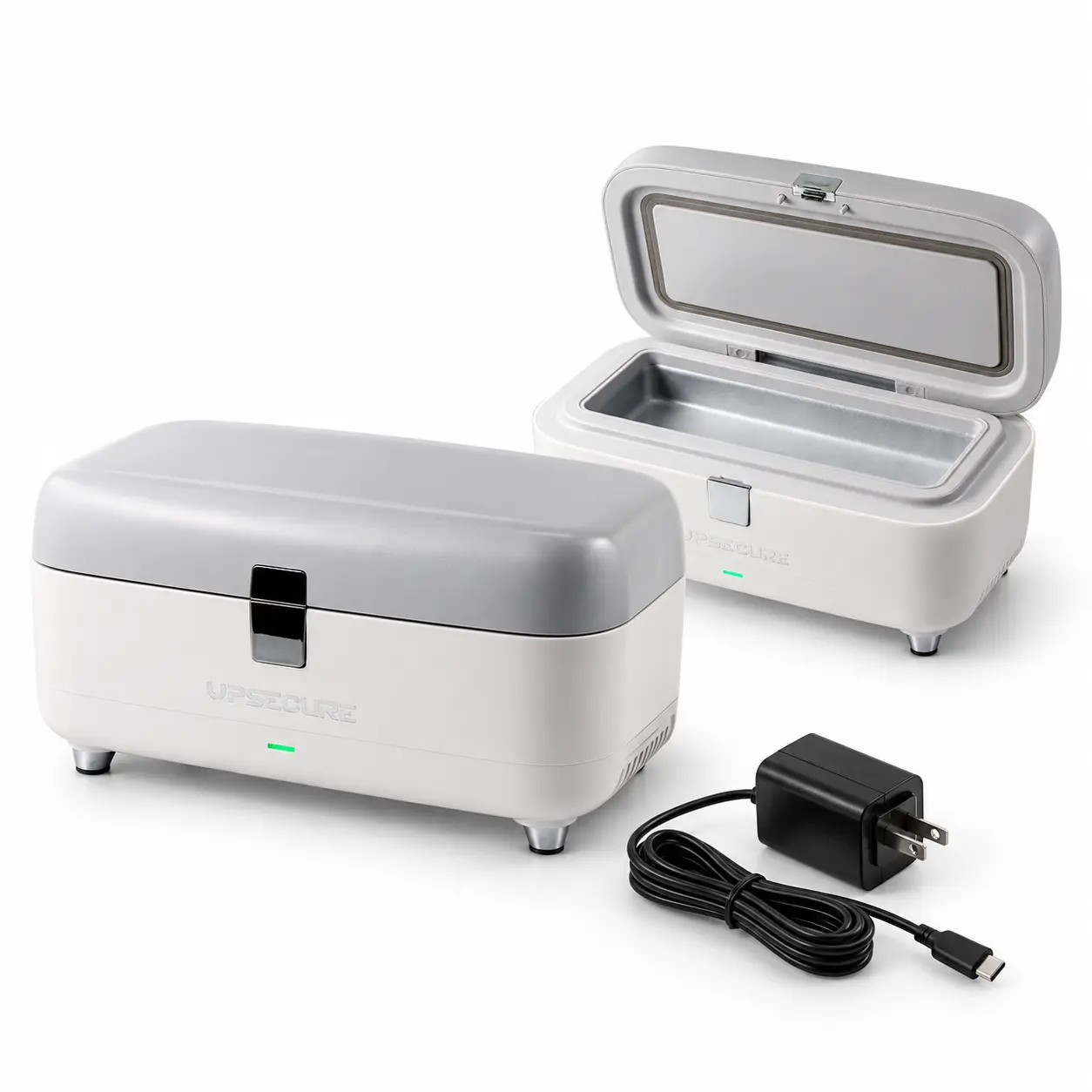 UPSECURE Portable Diabetic Thermal Compact Mini Insulin Cooler Box - Plastic Body, TSA Approved, USB Plug, Temperature Sensitive, Insulin Pen Organizer, GLP-1 Case, Vitamin Organizer