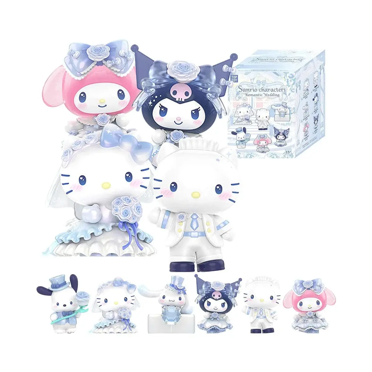 TOP TOY Sanrio Characters Romantic Wedding Series Vinyl Figure Blind Box