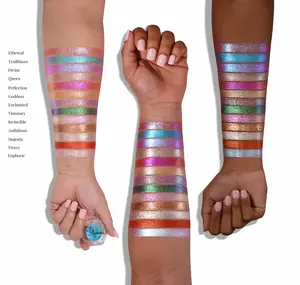 Single Duo Chrome Glitter Eyeshadows by Adriana Nichole Cosmetics (Ethereal)