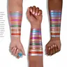Single Duo Chrome Glitter Eyeshadow by Adriana Nichole Cosmetics, Ethereal Color Shifting Shimmer Makeup