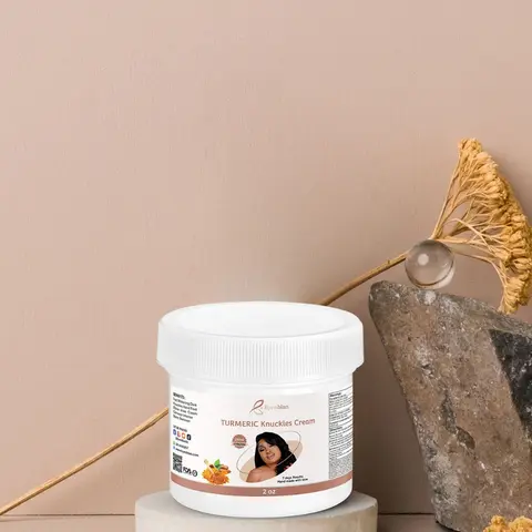 Byenblan Turmeric Knuckle Cream with Shea Butter - Daily Body Moisturizer for Smooth, Bright Skin Care Treatment 2oz