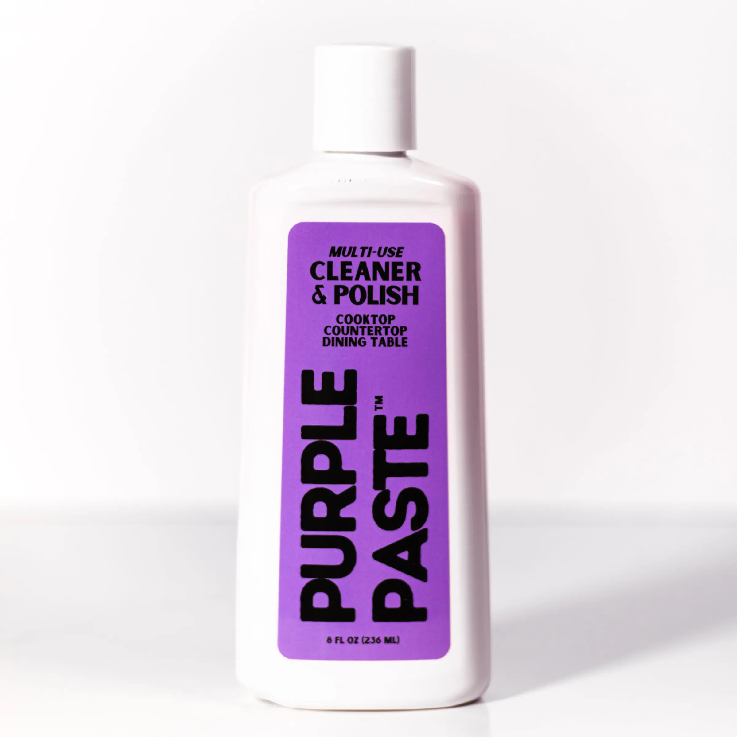 Purple Paste Lavender Multi-Use Cleaner & Polish Solution for Cooktop Countertop Dining Table 8 FL OZ 236 ML Easy Application