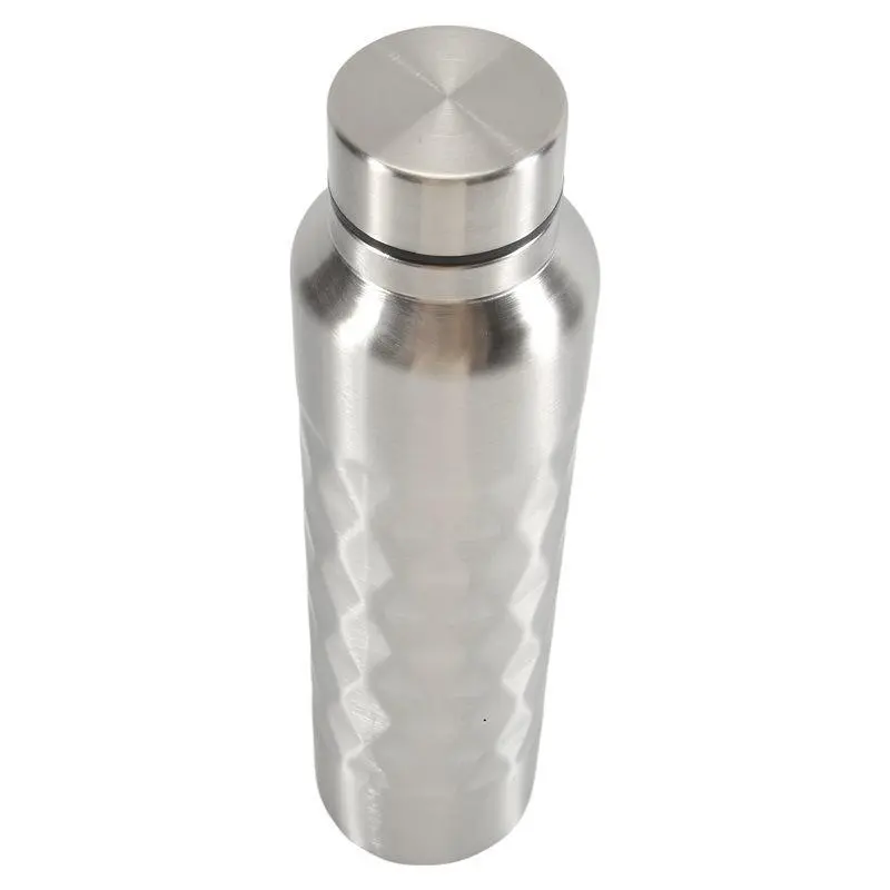 1000Ml Single-Wall Stainless Steel Water Bottle Gym Sport Bottles Portable Cola Beer Drink Bottle
