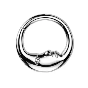 hinge fan-shaped snap ring