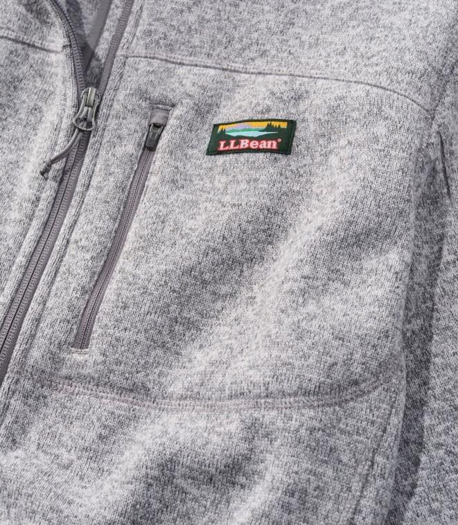 Men's L.L.Bean Sweater Fleece Full-Zip Jacket, Size Range: Regular - New 100% - The biggest flash sale!!