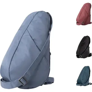11.5" Recycled Nyon   Bag  Crossbody Sling for Everyday Use, Travel & Walking Comfort