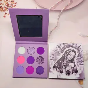 Eyeshadow Palette - Matte, Metallic, and Glitter Shades